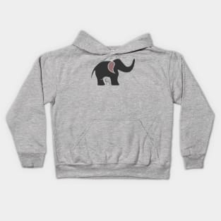 elephant mother and baby Kids Hoodie